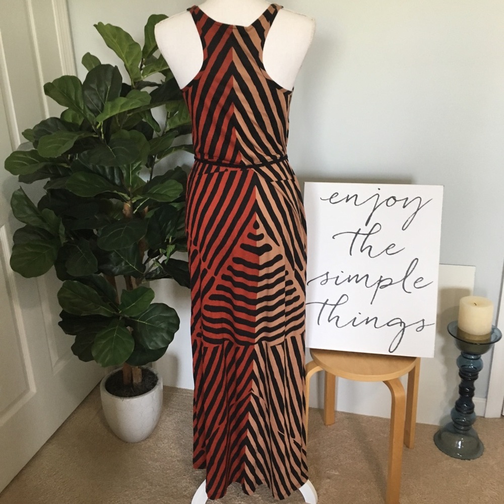 LOFT Colorblock Maxi Dress - Picture 5 of 8